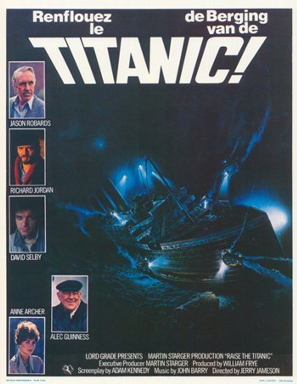 Raise The Titanic Movie Poster (11 x 17) - Item # MOV364788