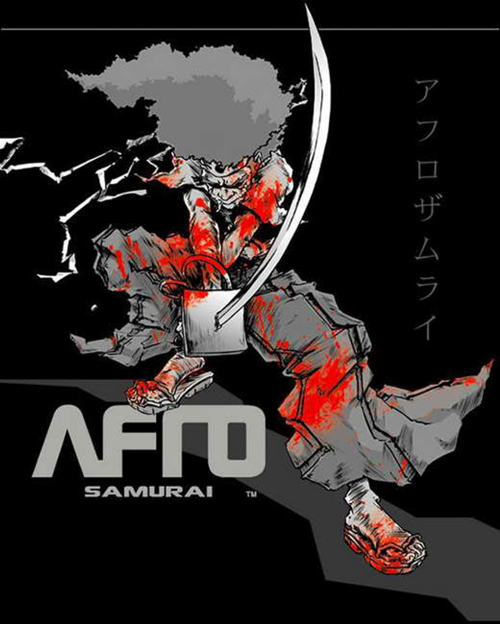 Amazon.com: TOYOCC African Samurai Anime Poster Japanese Cartoon Poster (2)  Canvas Poster Bedroom Decor Office Room Decor Gift Frame-style  30x20inch(75x50cm): Posters & Prints