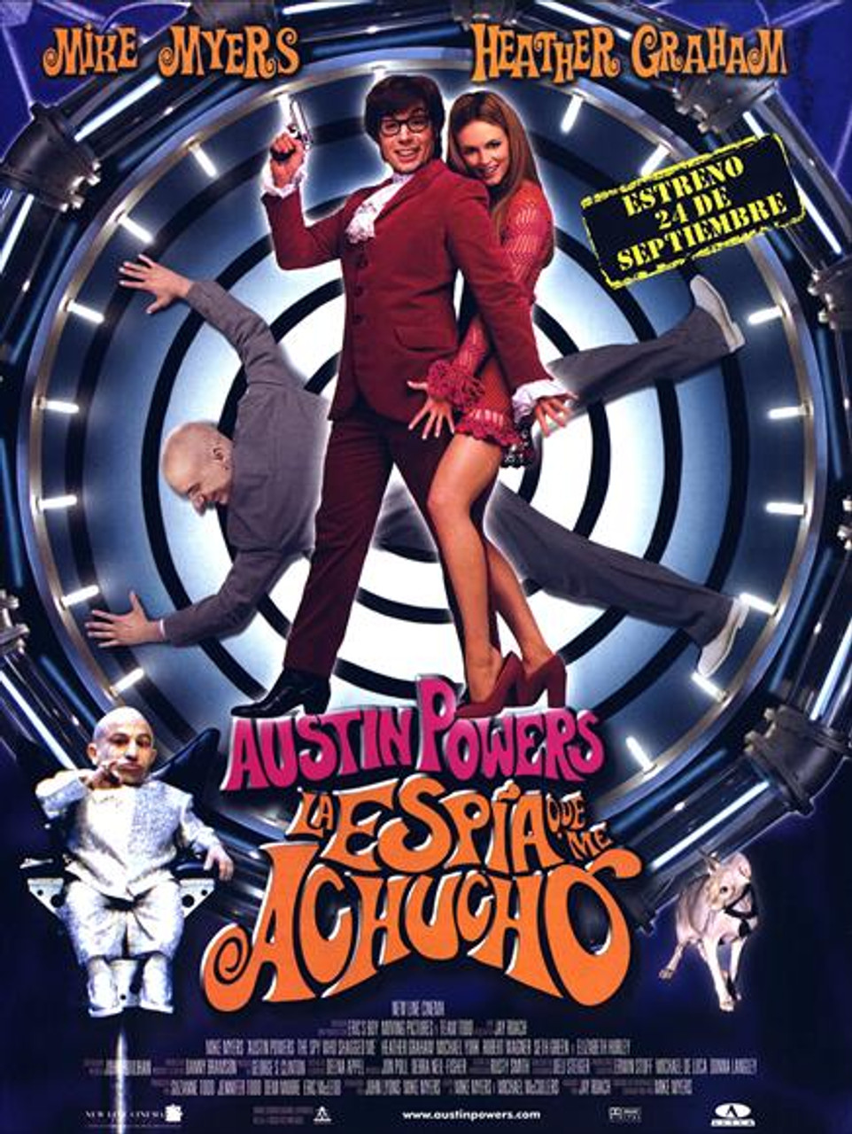 Austin Powers 2: The Spy Who Shagged Me Movie Poster Print (27 x 40) - Item  # MOVIJ0483