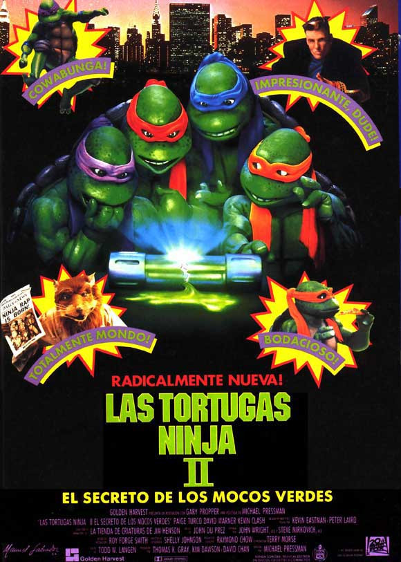 Teenage Mutant Ninja Turtles 2: The Secret of the Ooze Movie