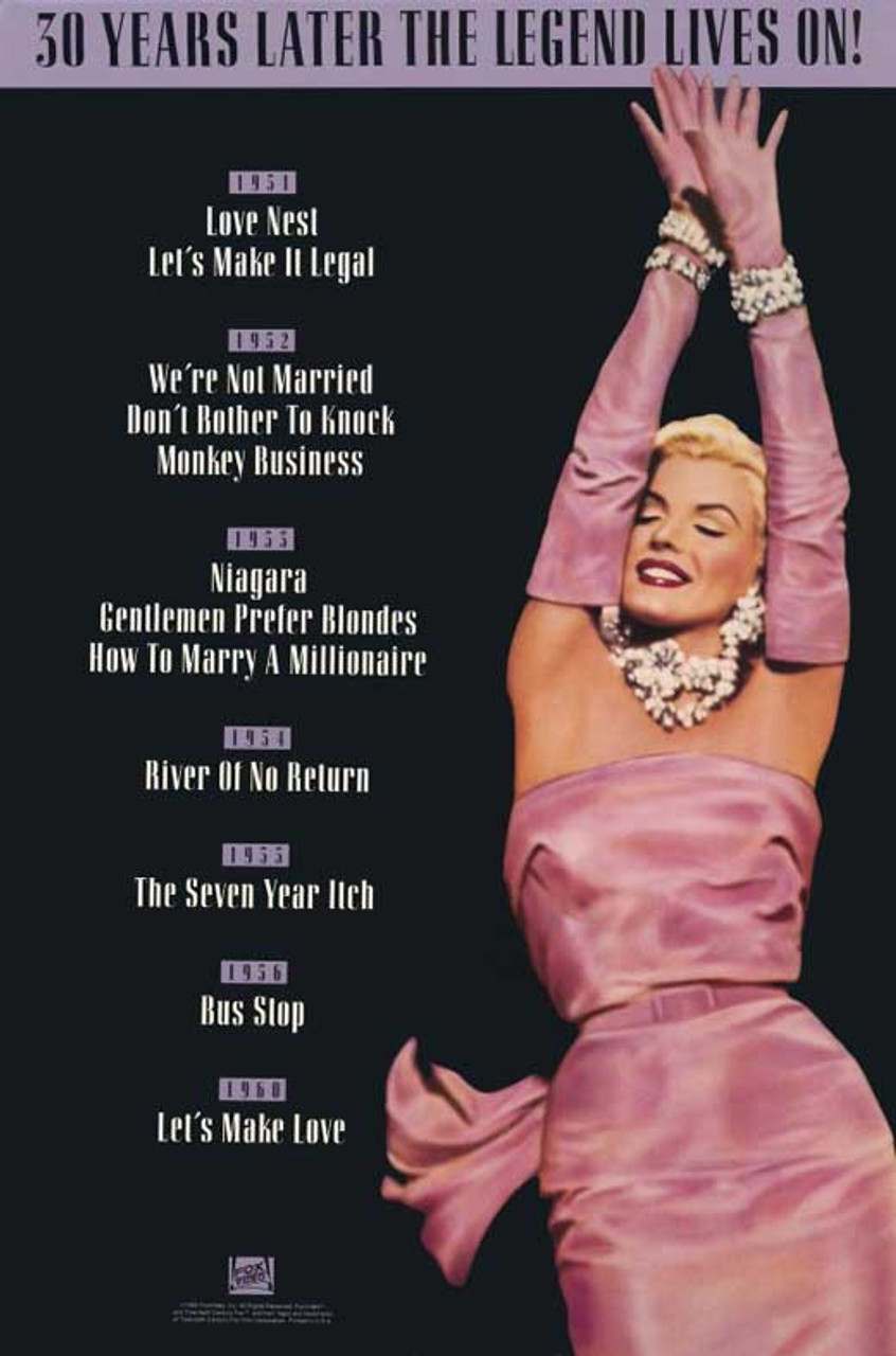 Marilyn Monroe Movie Poster Print (11 x 17) - Item # MOVIE7878