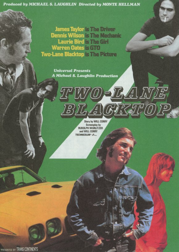 Two Lane Blacktop Movie Poster Print (11 x 17) - Item # MOVIE8726