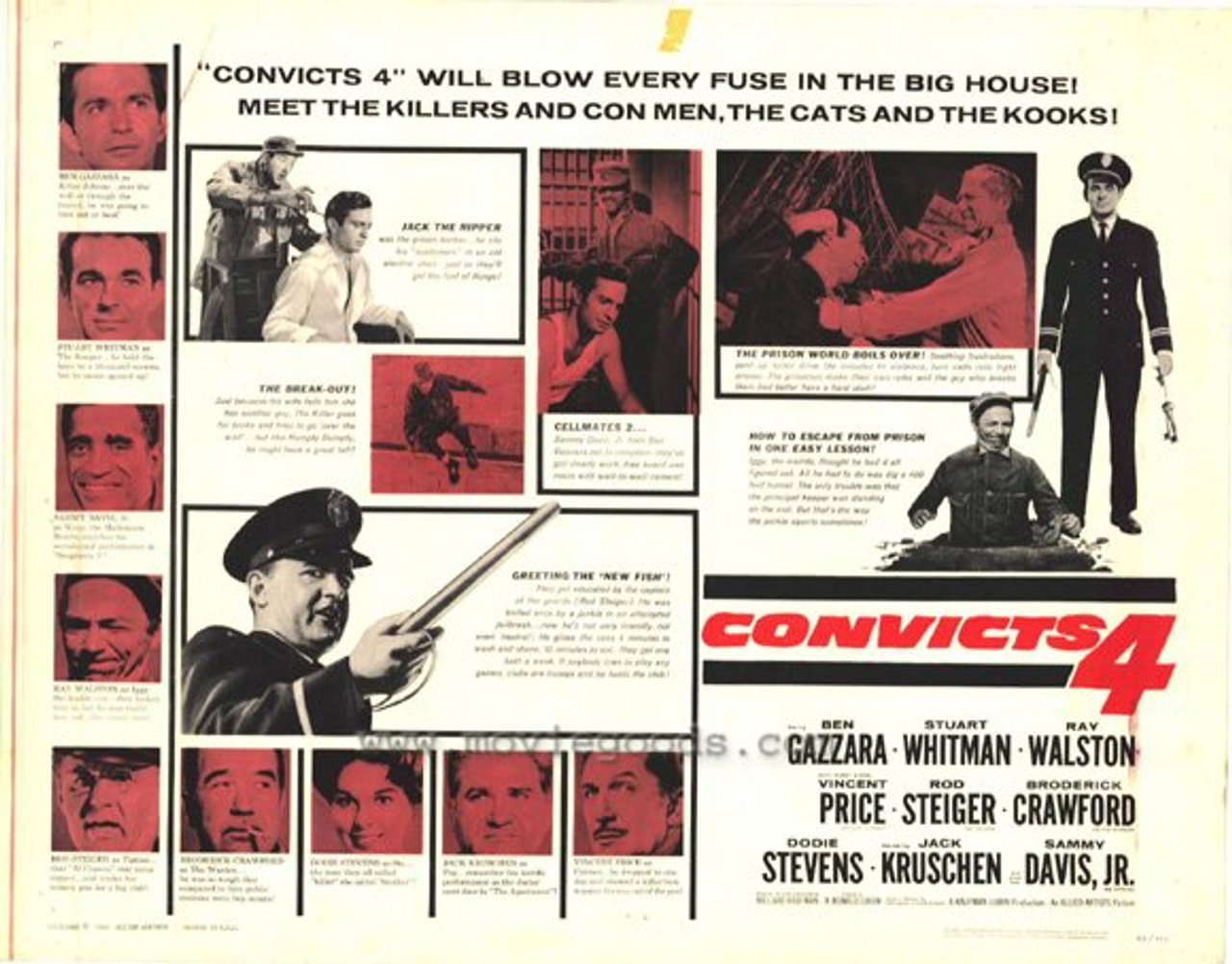 Convicts Four Movie Poster Print 27 X 40 Item Movgh2486 Posterazzi