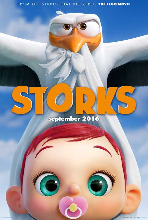 Storks Movie Poster Print (11 x 17) Item MOVIB27255 Posterazzi - Main Image