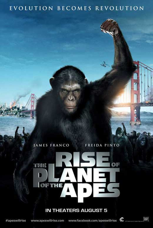 Rise of the Planet of the Apes Movie Poster Print (27 x 40) - Item