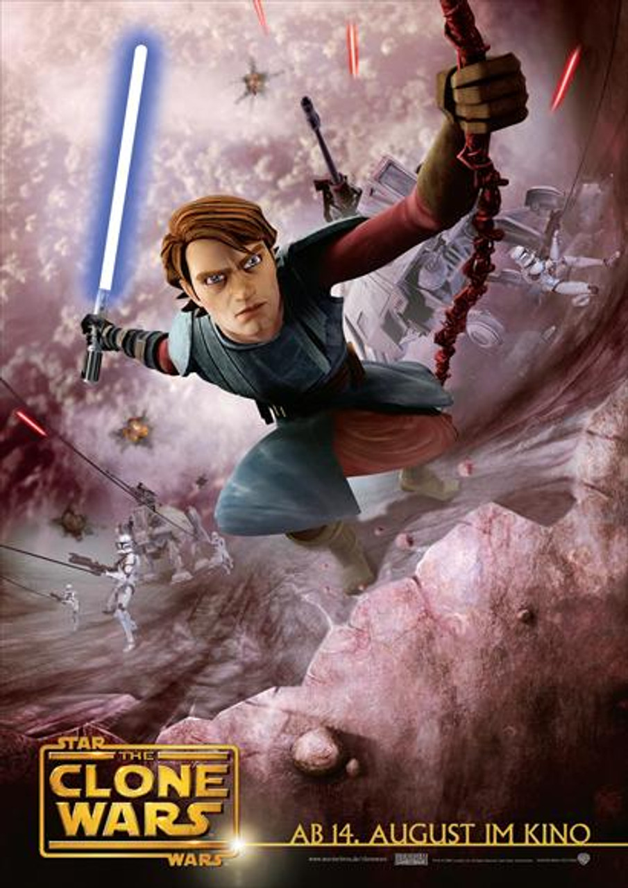Star Wars: The Clone Wars Movie Poster Print (11 x 17) - Item # MOVEI2861 -  Posterazzi