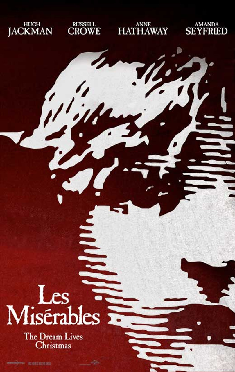 les miserables musical poster