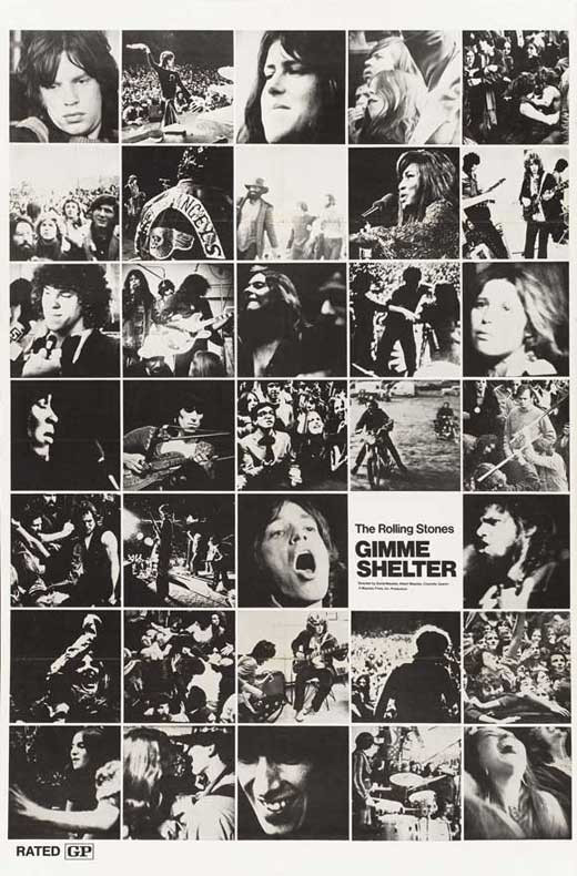 Gimme Shelter - Rolling Stones Movie Poster Print (11 x 17