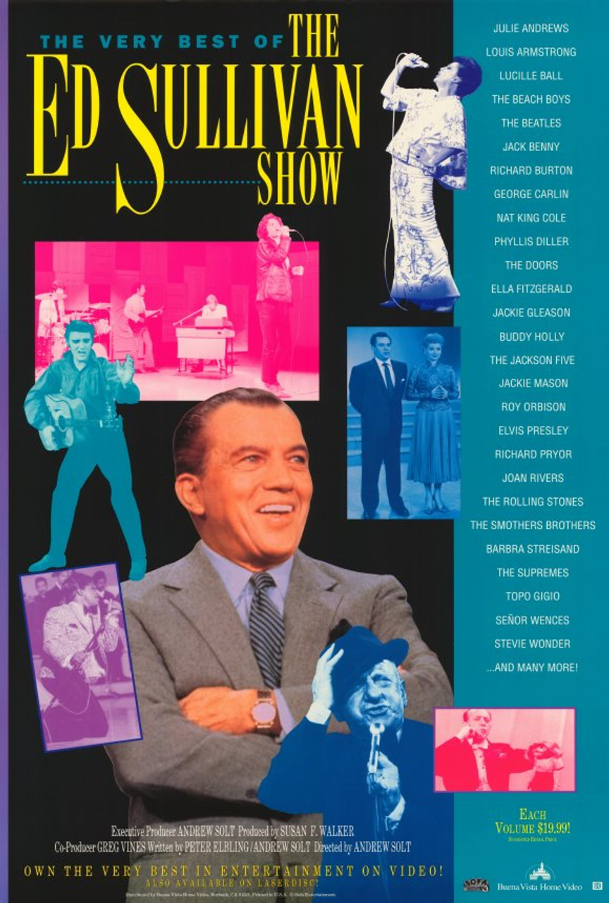 ミュージック THE Very BEST of THE ED SULLIVAN DVD Amazon.com: The Very Best of the Ed Sullivan Show, Vol. 1
