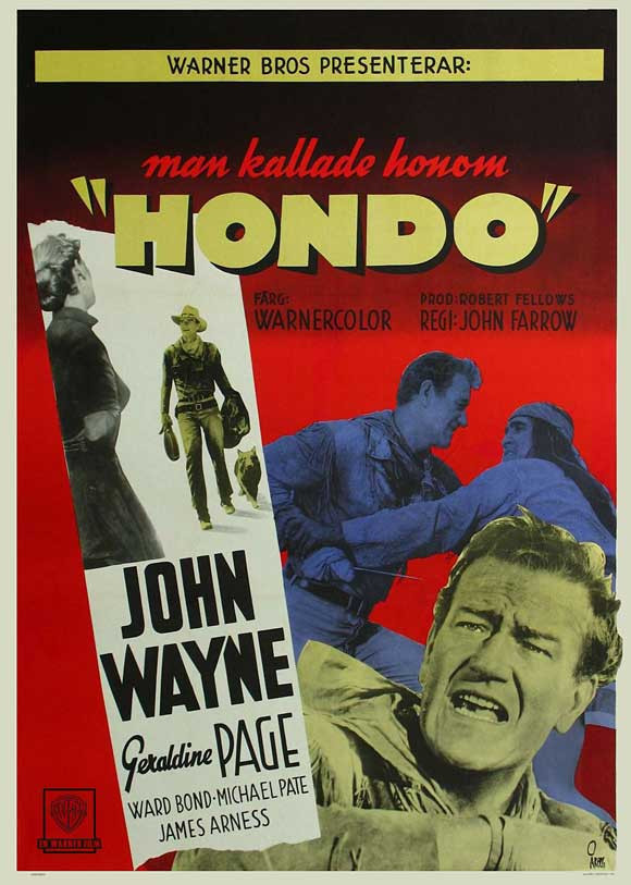 Hondo Movie Poster Print (11 x 17) Item MOVIB73360 Posterazzi