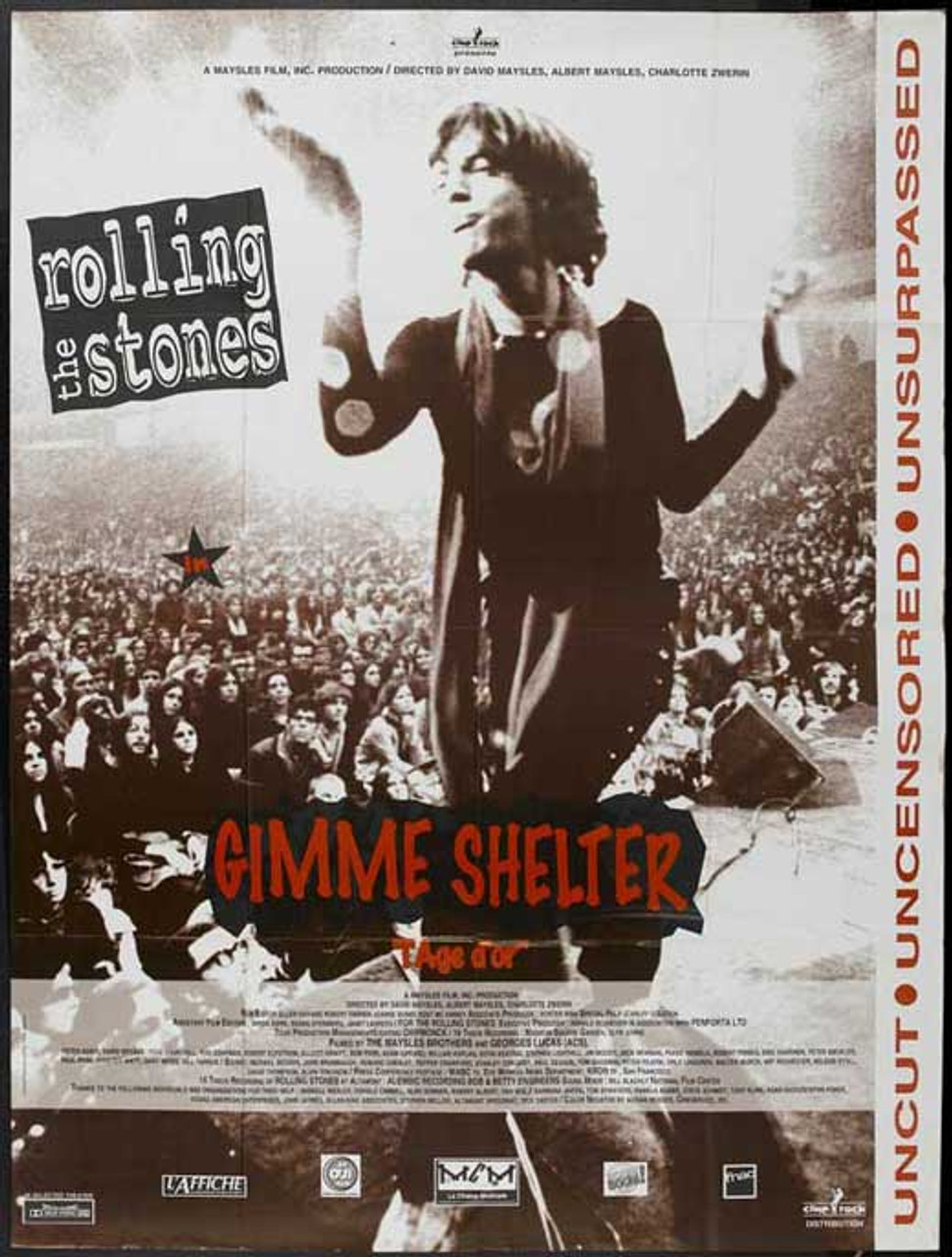 Gimme Shelter - Rolling Stones Movie Poster Print (11 x 17