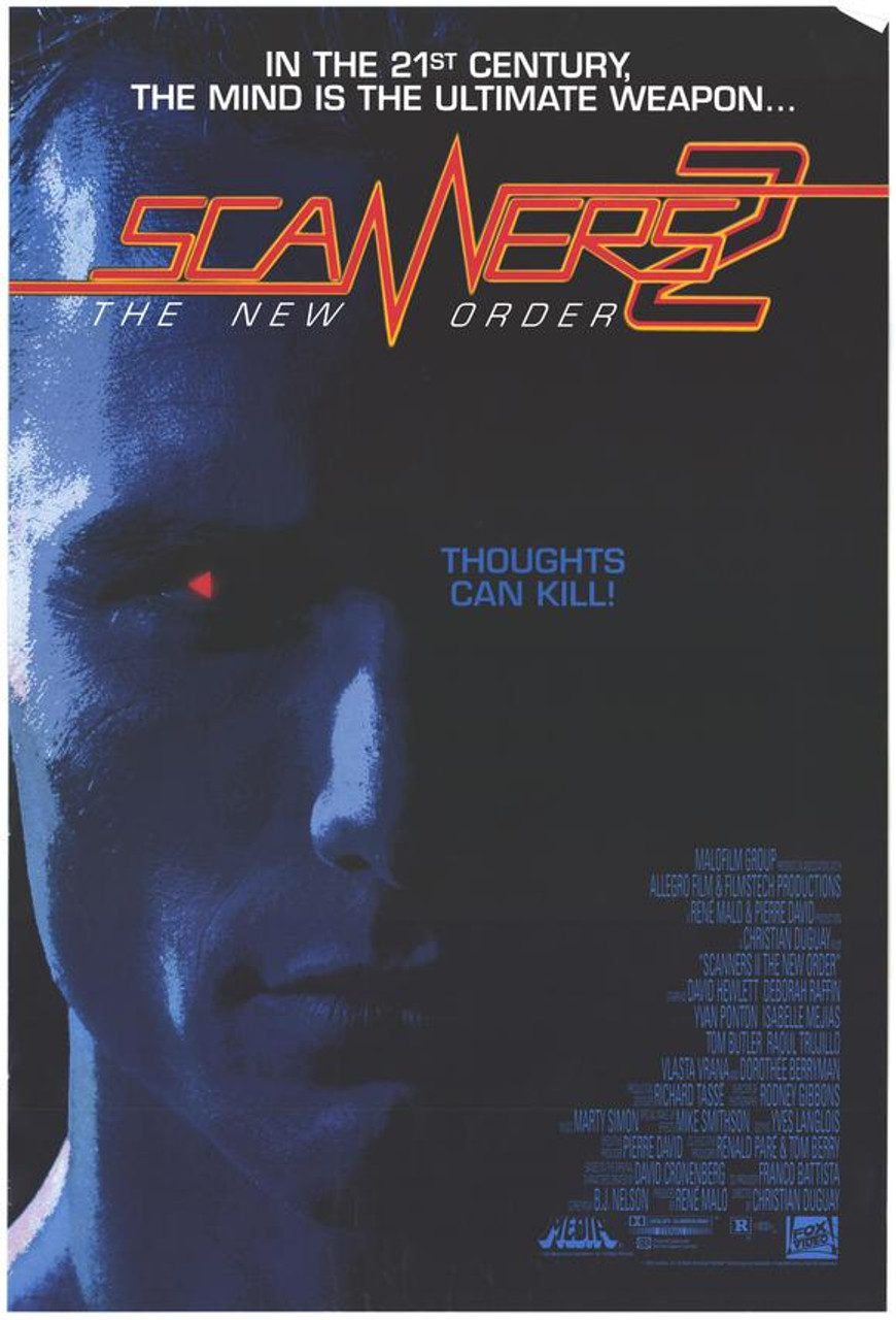 Scanners 2: The New Order Movie Poster Print (11 x 17) - Item # MOVGE3684 -  Posterazzi