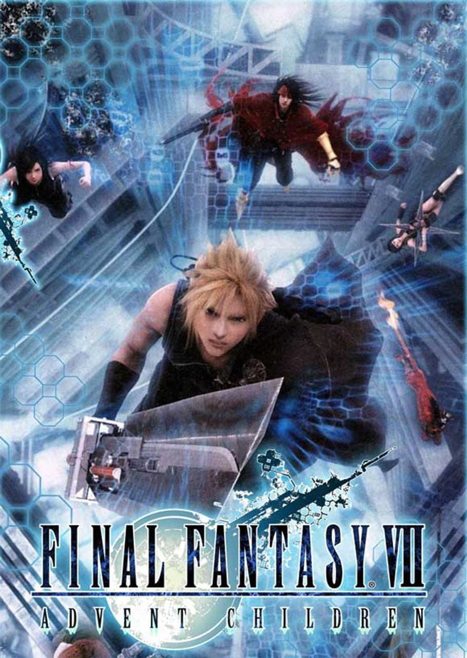 final fantasy advent children poster