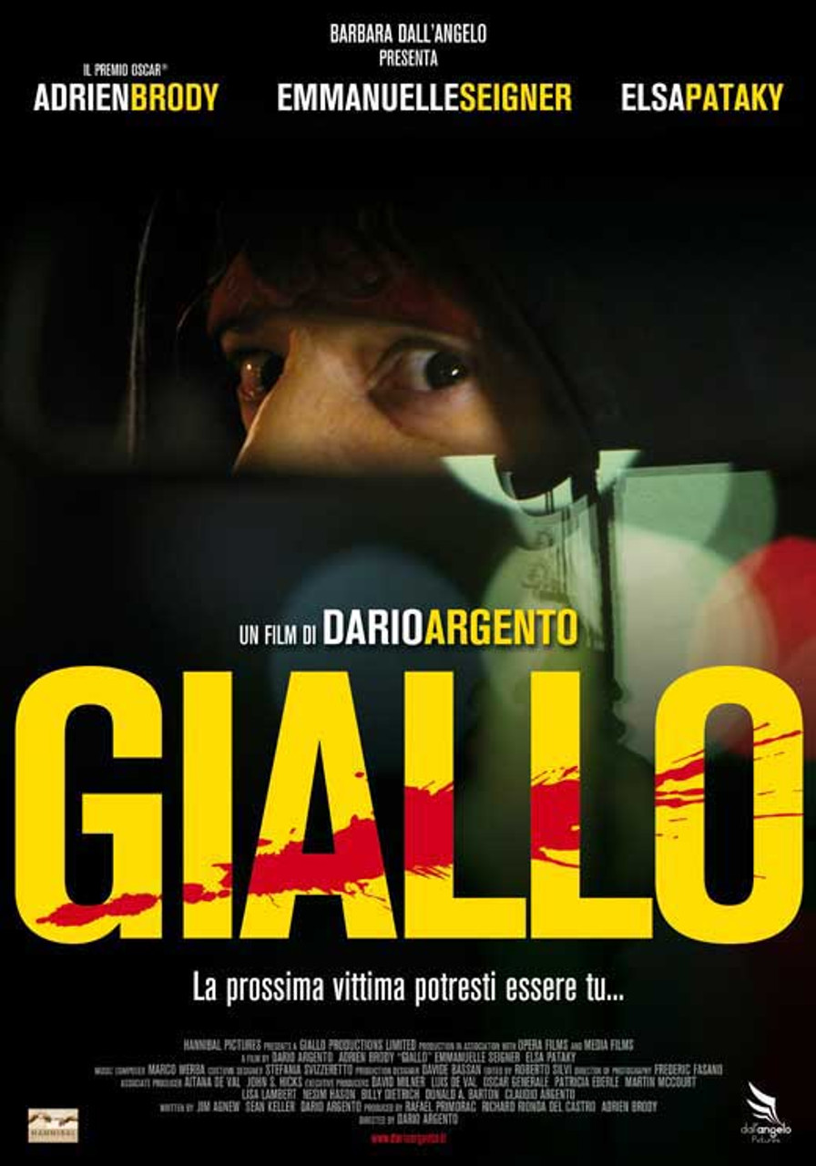 giallo movie posters