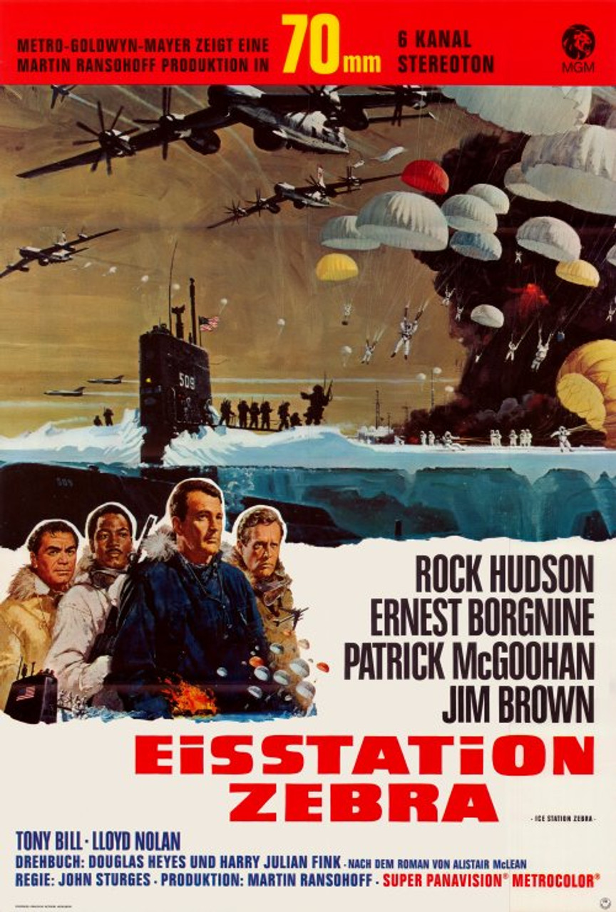 ice station zebra movie poster