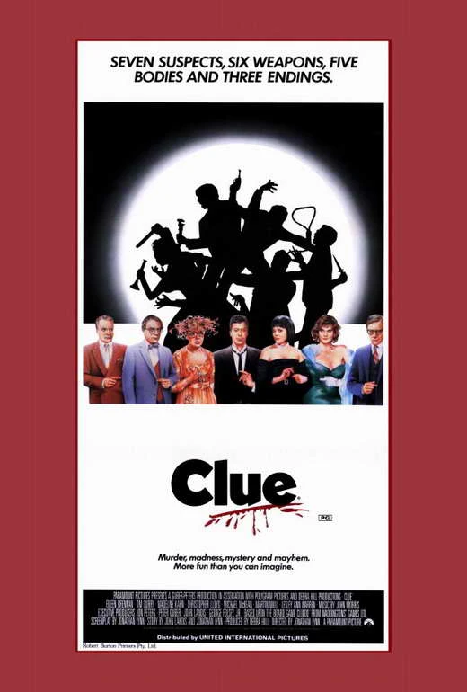 Clue Movie Poster Print (27 x 40) - Item # MOVGF2363 - Posterazzi