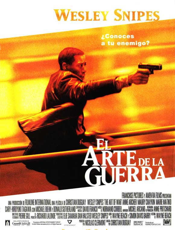 The Art of War Movie Poster Print (27 x 40) Item MOVGJ0517 Posterazzi