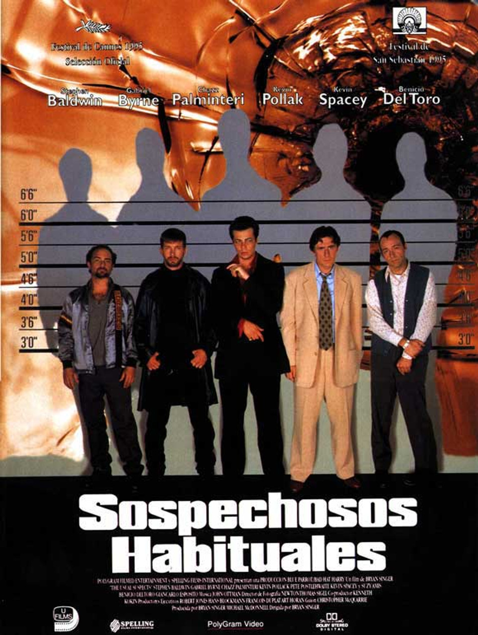 The Usual Suspects movie black Poster for Sale by LapinMagnetik