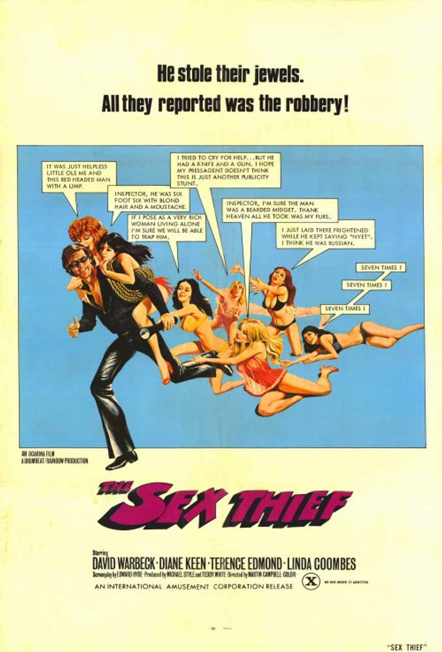 The Sex Thief Movie Poster Print (11 x 17) - Item # MOVCE5557
