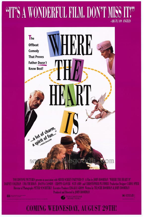 Where the heart is movie poster print 27 x 40 item moveh1720