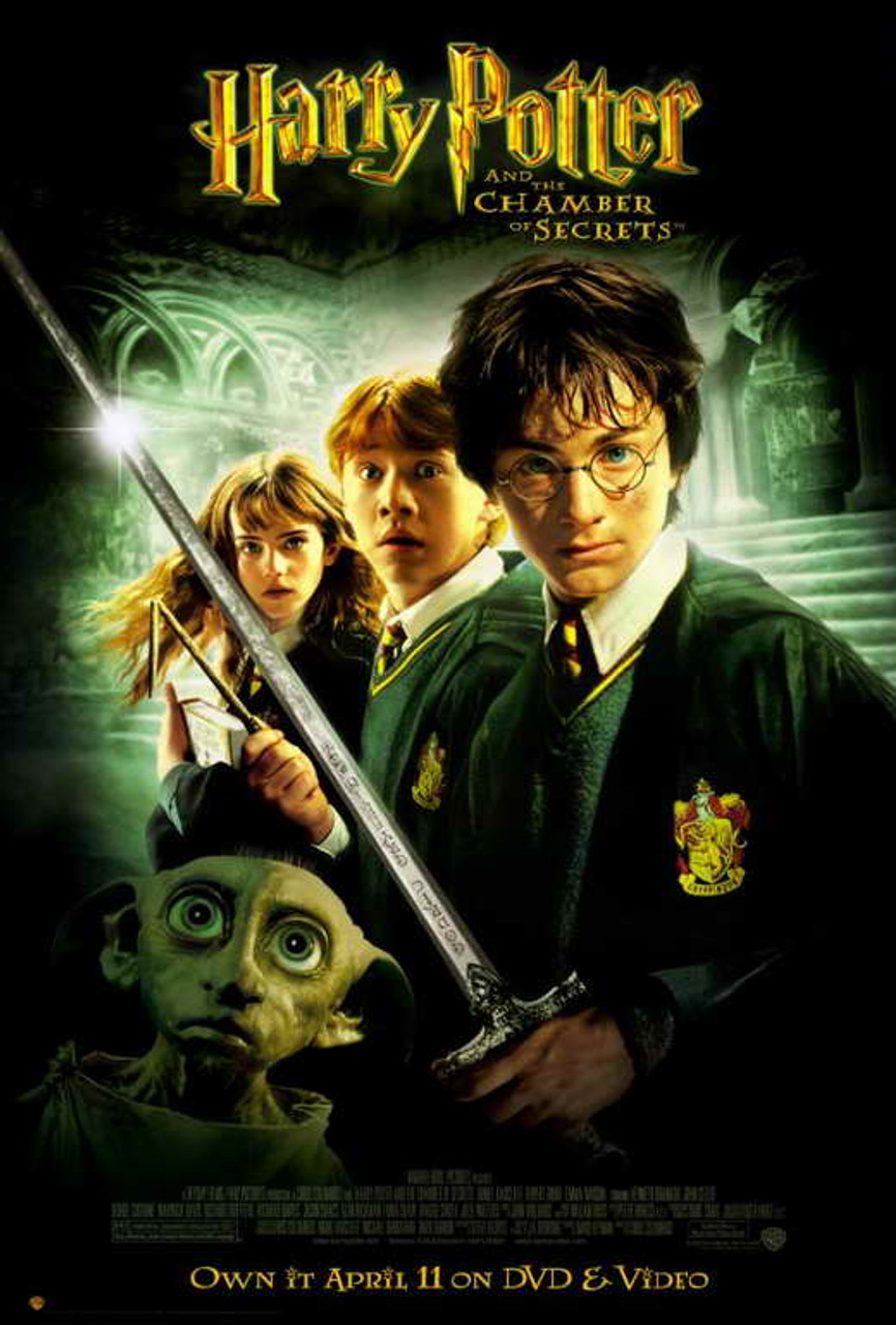 Harry Potter and the Chamber of Secrets Movie Poster Print (11 x 17) - Item  # MOVGE0937 - Posterazzi