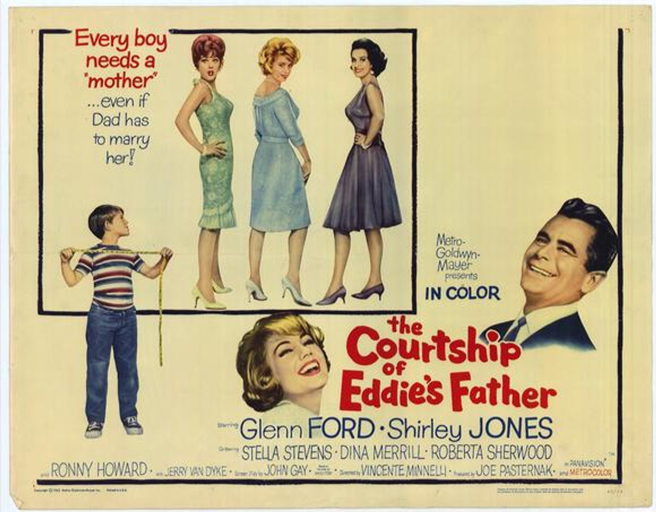 The Courtship Of Eddies Father Movie Poster Print 27 X 40 Item Movch1477 Posterazzi 6315