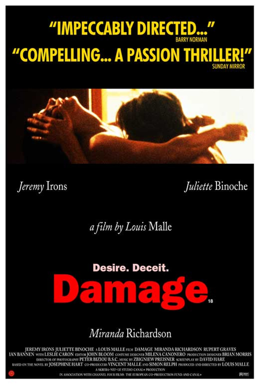 Damage (1992) - Filmaffinity