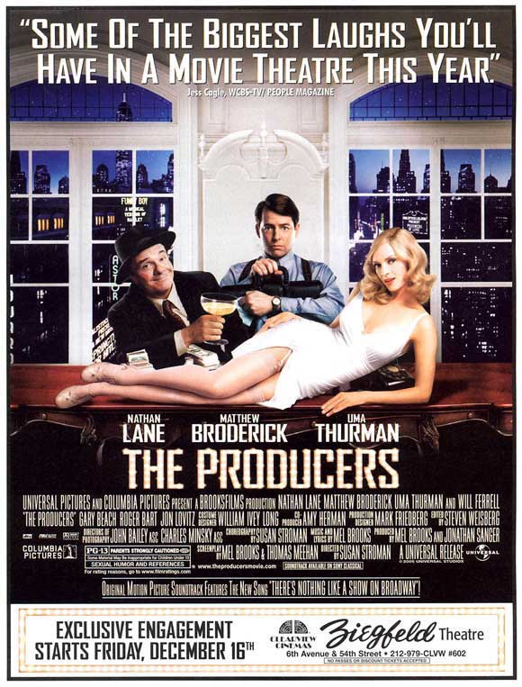 The Producers Movie Poster Print 27 X 40 Item MOVCJ3625 Posterazzi the-producers-movie-poster-print-27-x-40-item-movcj3625-posterazzi