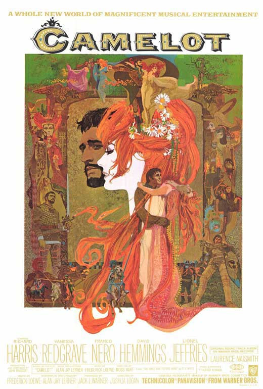 Camelot Targa In Metallo Vintage 20x30 Cm - Poster Del Film Per Garage, Bar E Pub - 3