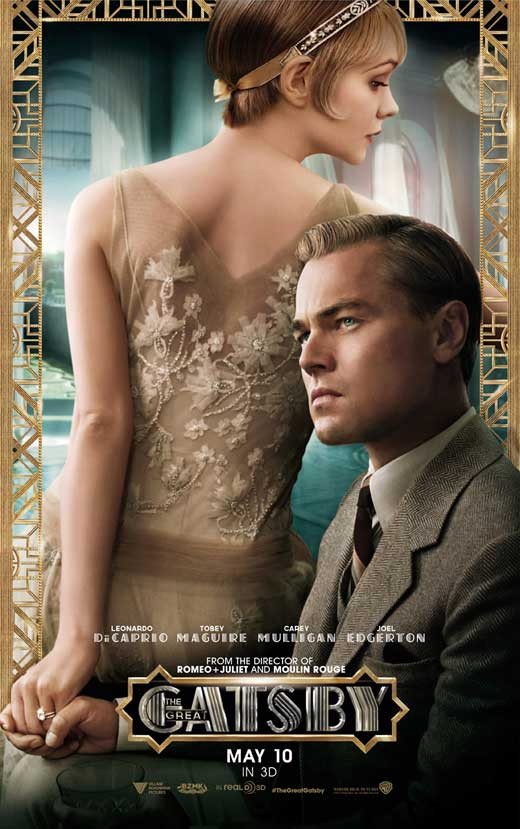 a-ha GATSBY カレンダー 特大ポスター The Great Gatsby 3D Movie Poster Print (11 x 17) - Item