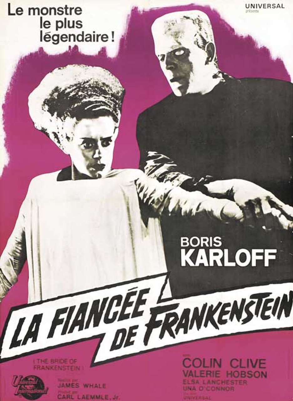 bride of frankenstein poster
