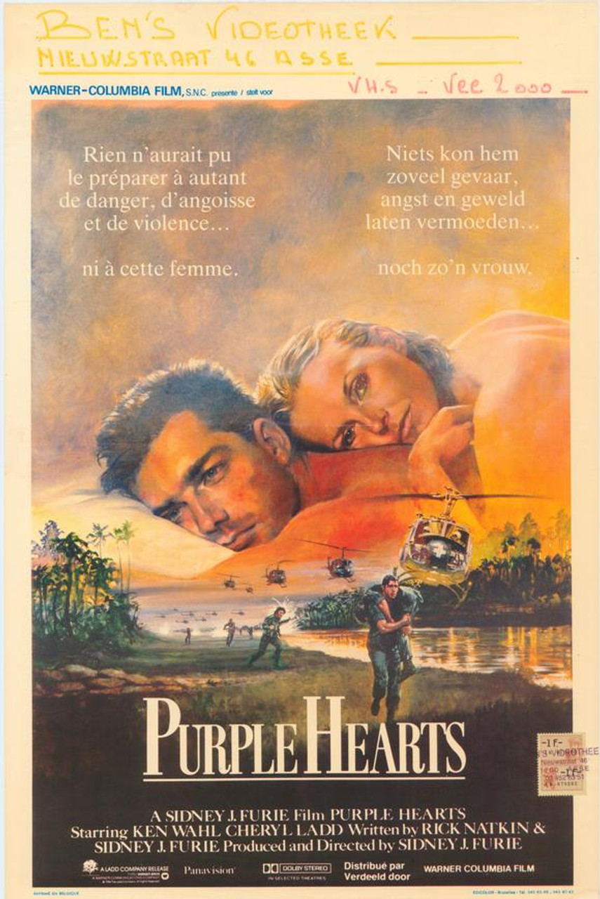 Purple Hearts Movie Poster Print (11 x 17) Item MOVAH3077 Posterazzi