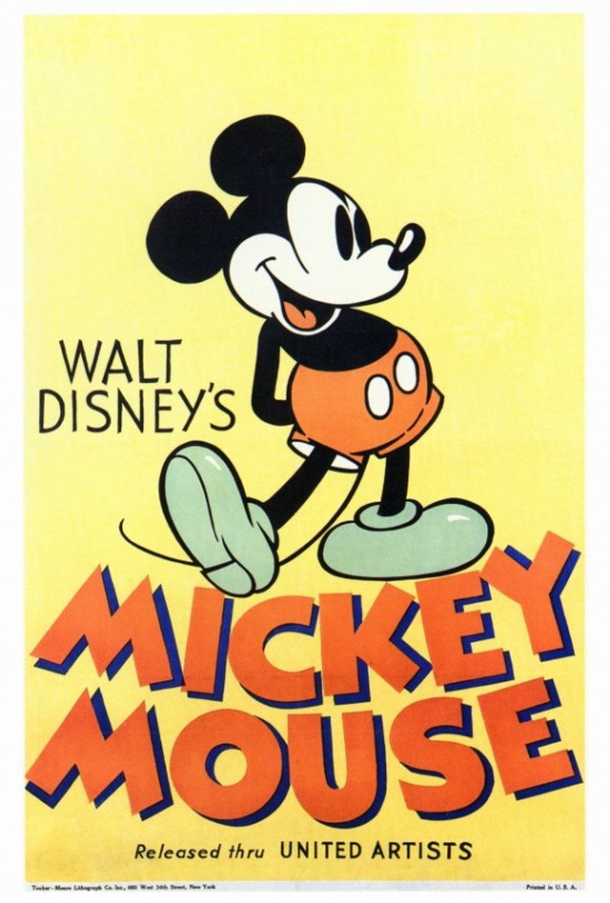 Disney - Javier Calleja Mickey Mouse Poster ポスター Mickey Mouse Movie Poster Print (27 x 40) - Item # MOVIF2891