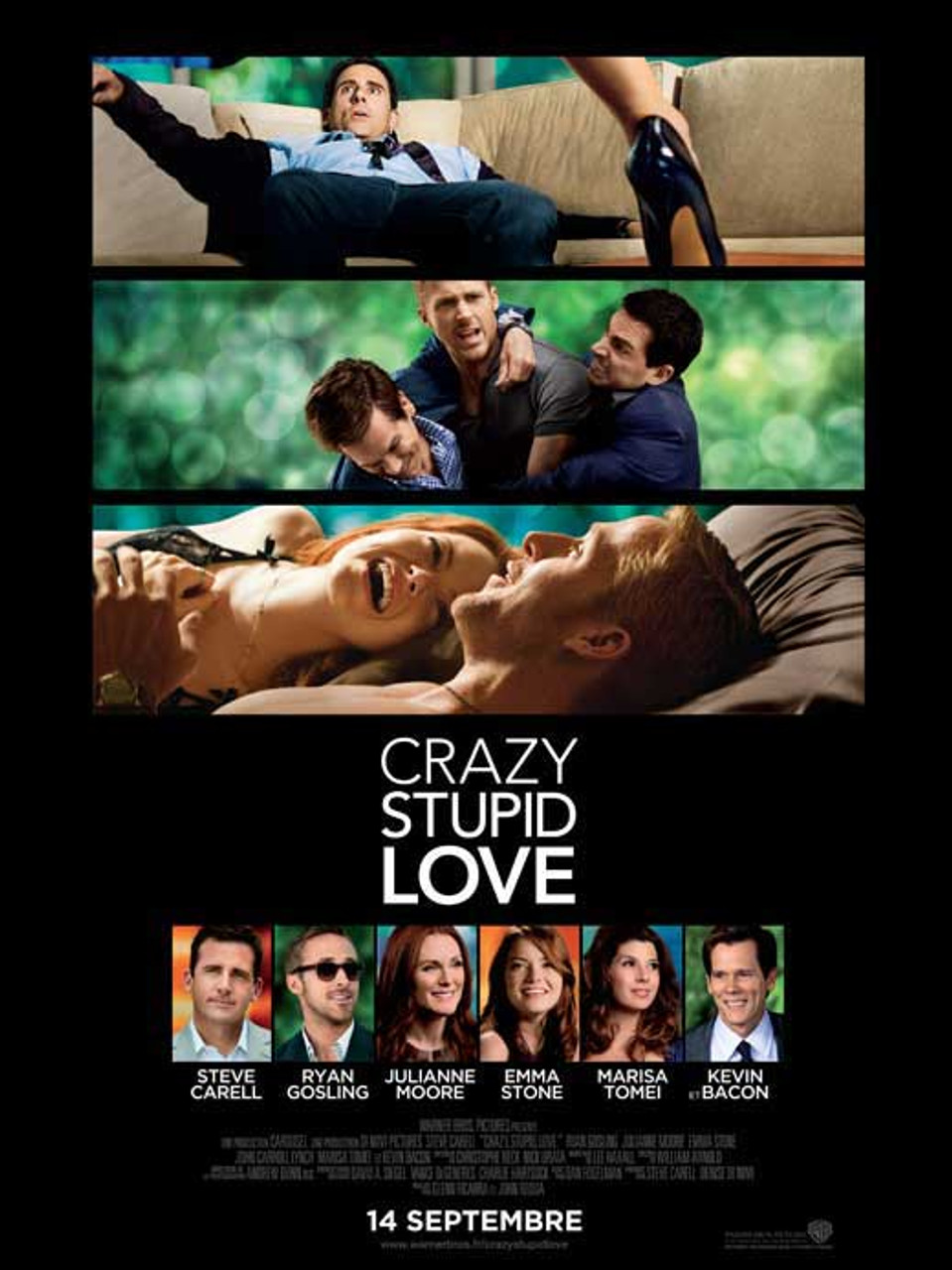 Crazy, Stupid, Love. Movie Poster (11 x 17) - Item # MOVIB44224