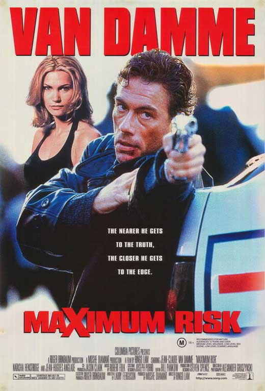 Same Risk Movie Maximum Risk Movie Poster Print (27 x 40) - Item # MOVEI0028 - Posterazzi