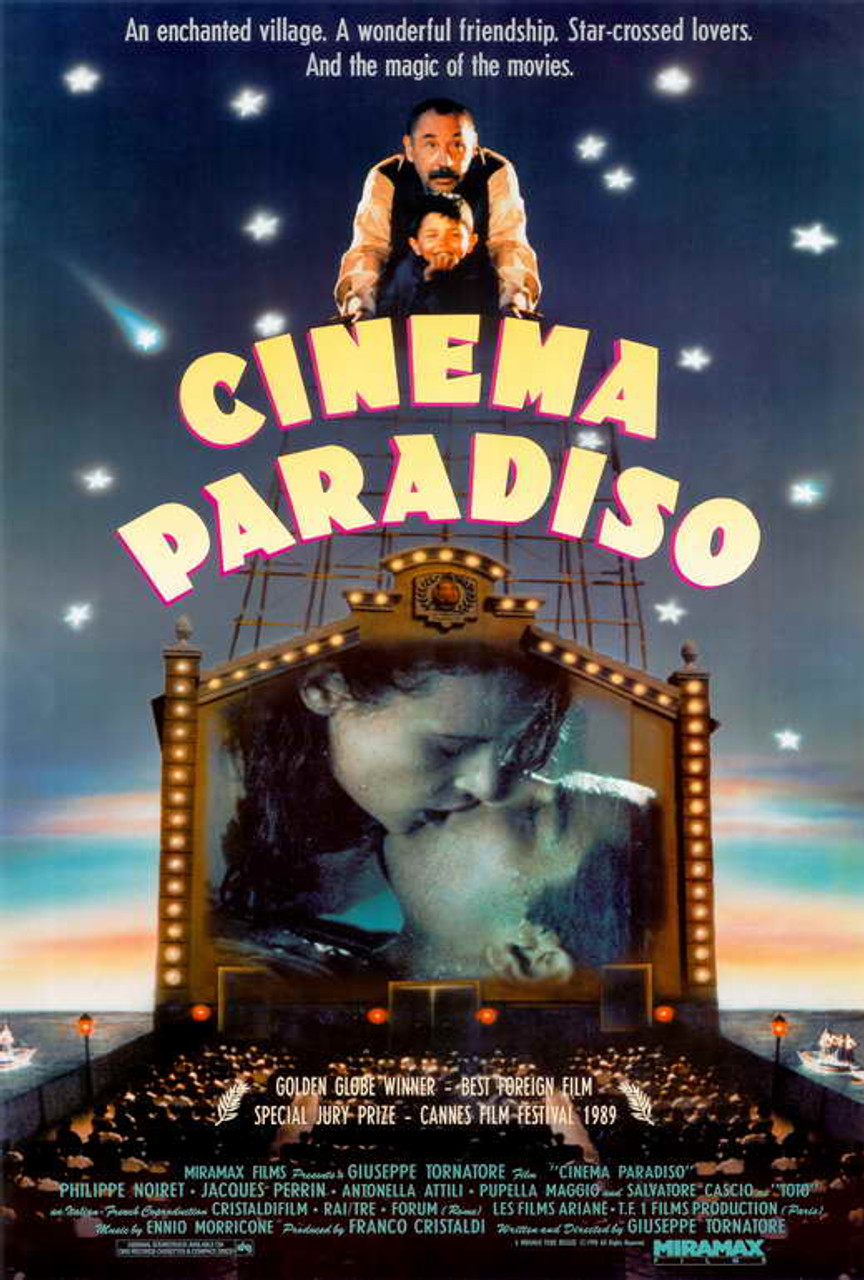 Cinema Paradiso Movie Poster (#1 of 6) - IMP Awards