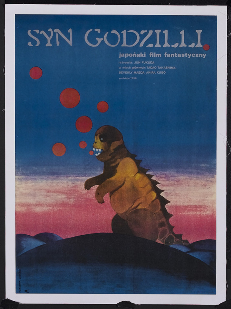son of godzilla poster