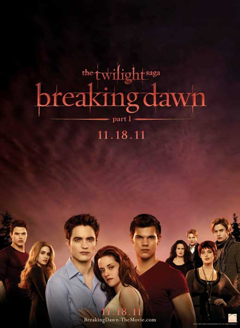 breaking dawn part 2 official movie poster