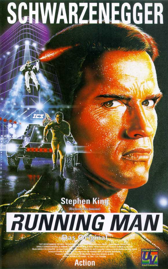 The Running Man Movie Poster Print (11 x 17) - Item # MOVGJ0397