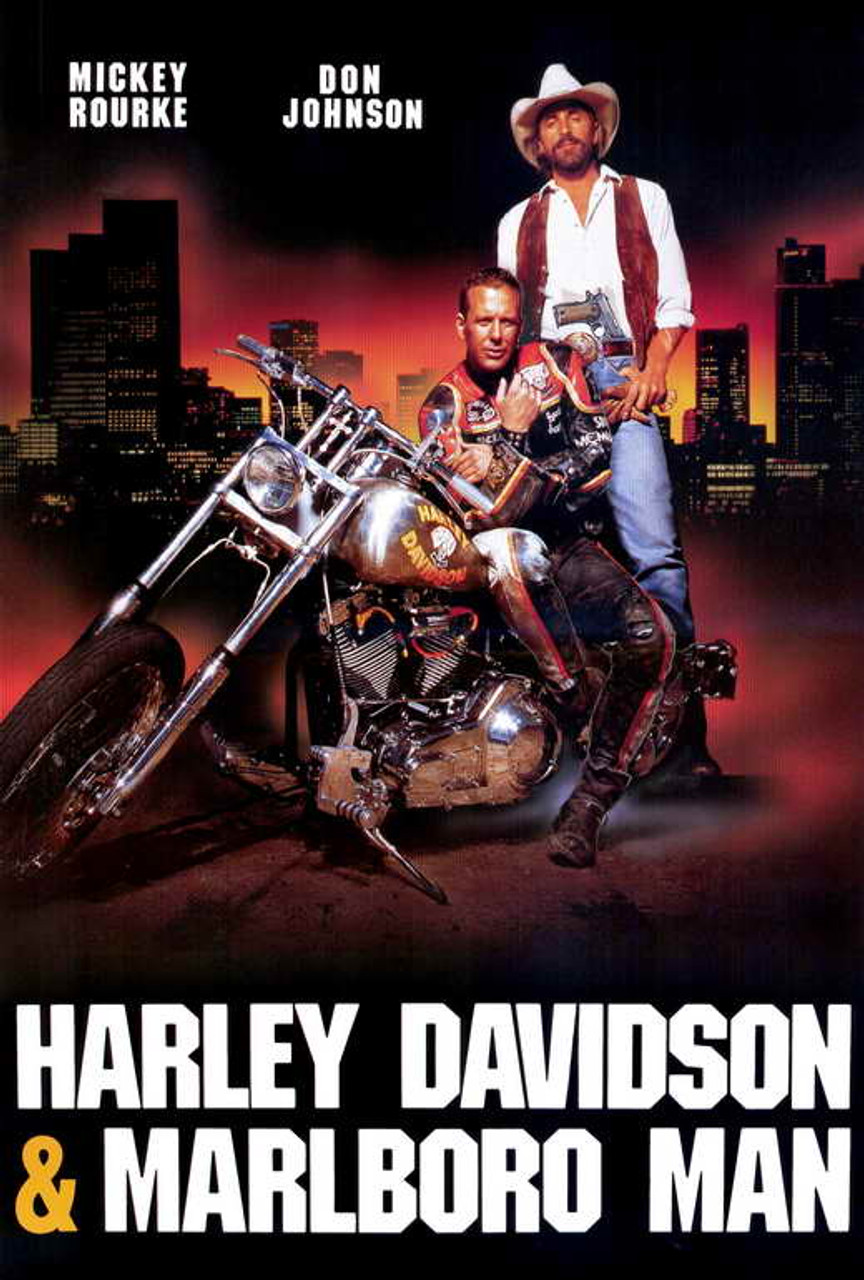 Harley Davidson and the Marlboro Man Movie Poster Print (27 x 40) Item MOVEF2447 Posterazzi