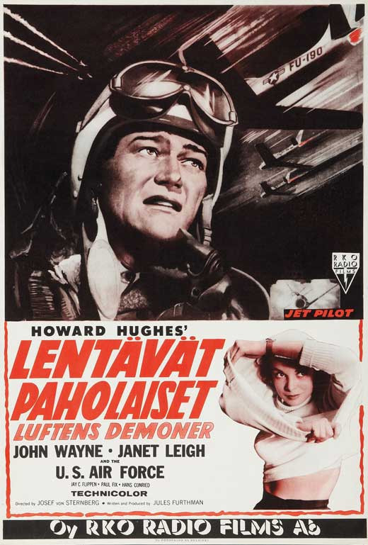 Jet Pilot Movie Poster Print (27 x 40) Item MOVIB55173 Posterazzi