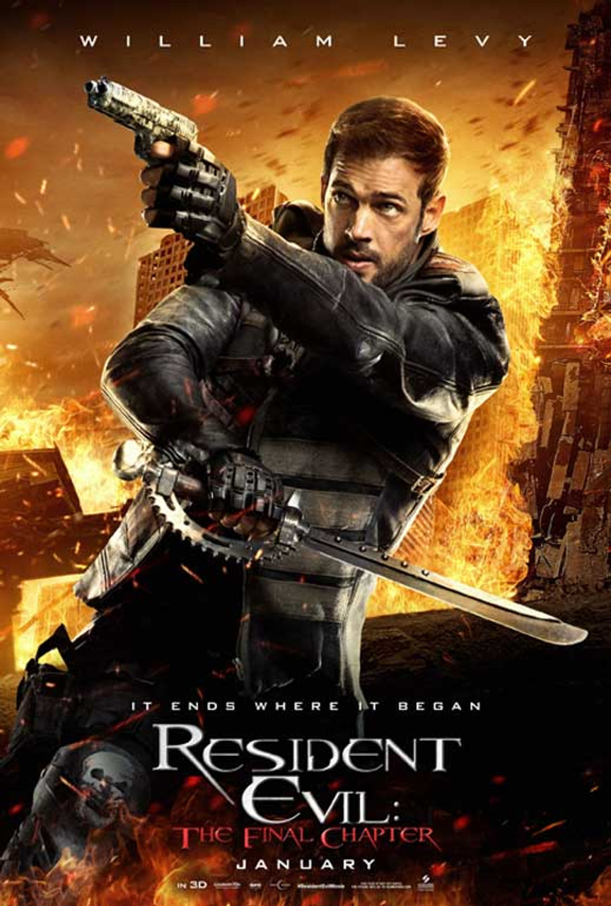 Resident Evil: The Final Chapter (#12 of 19): Mega Sized Movie Poster Image  - IMP Awards