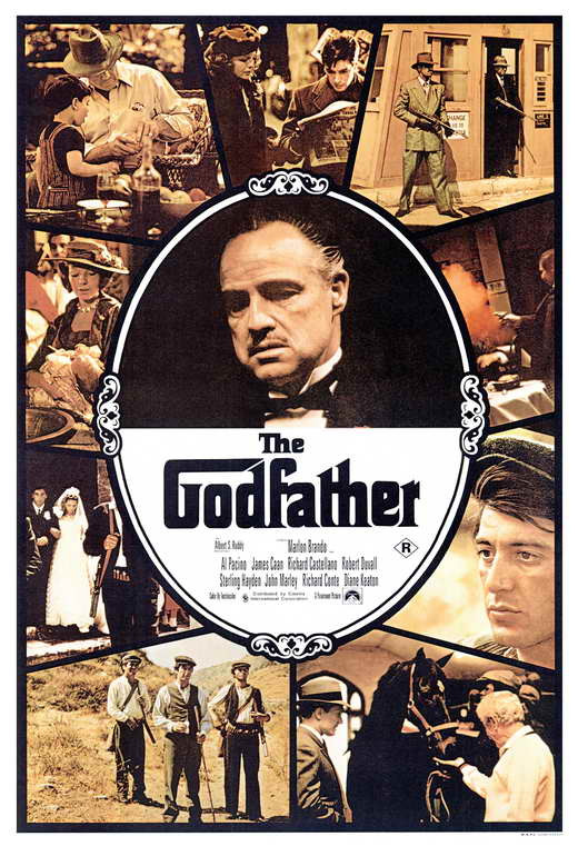 The Godfather Movie Poster Print (27 x 40) - Item # MOVCF8313