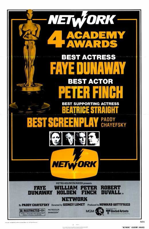 network 1976 movie poster