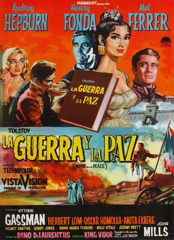 War and Peace Movie Poster Print (11 x 17) Item MOVEB84060 Posterazzi