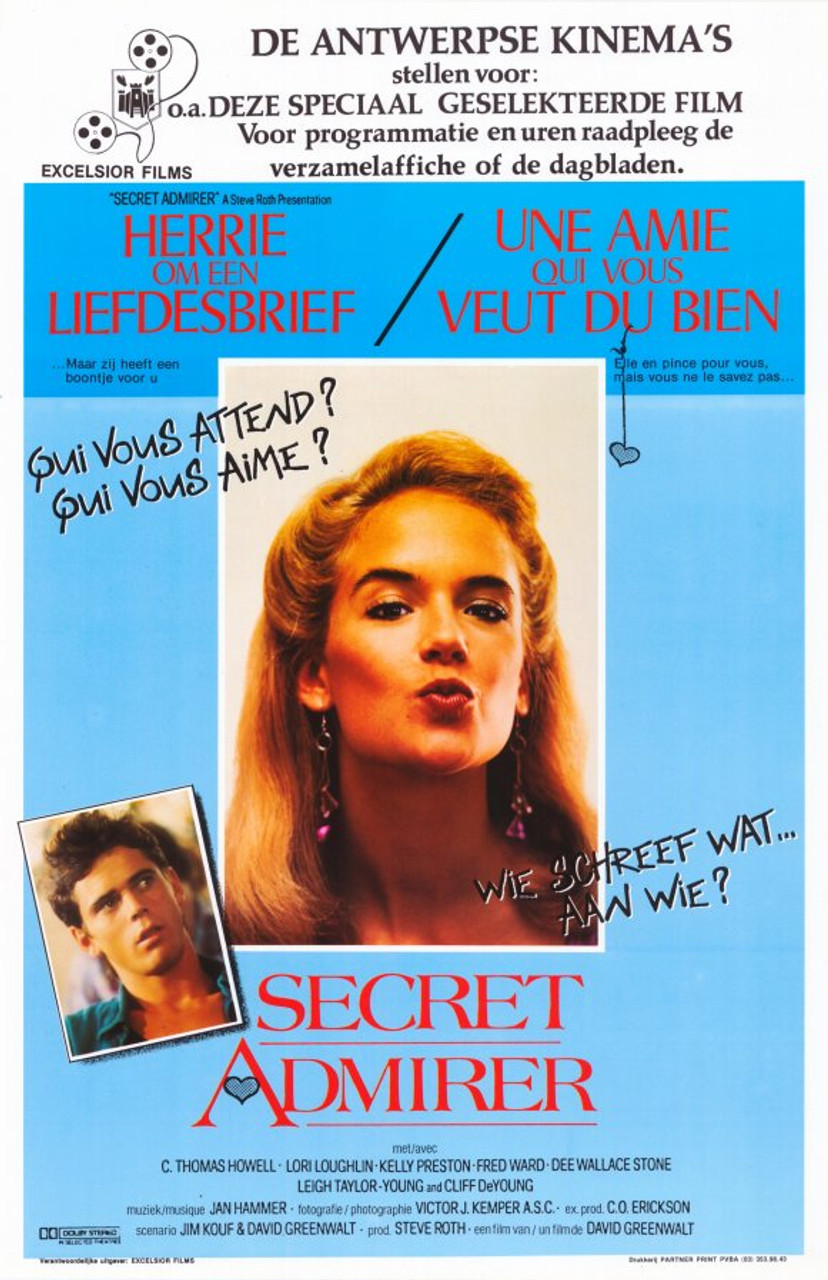 Secret Admirer Movie Poster Print (11 x 17) - Item # MOVCH4070 - Posterazzi