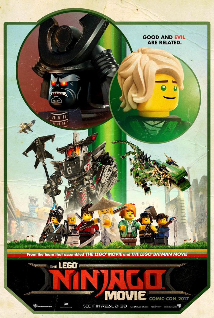 The Lego Ninjago Movie Movie Poster Print 11 x 17 Item MOVGB07555