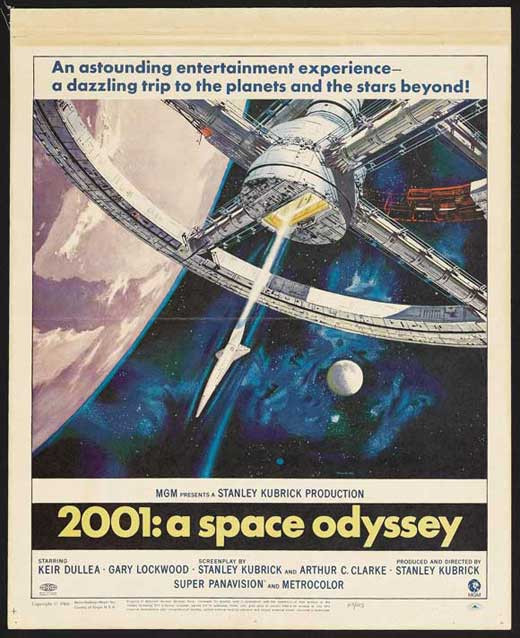 2001 A Space Odyssey Movie Poster Print (11 x 17) Item MOVCB35930