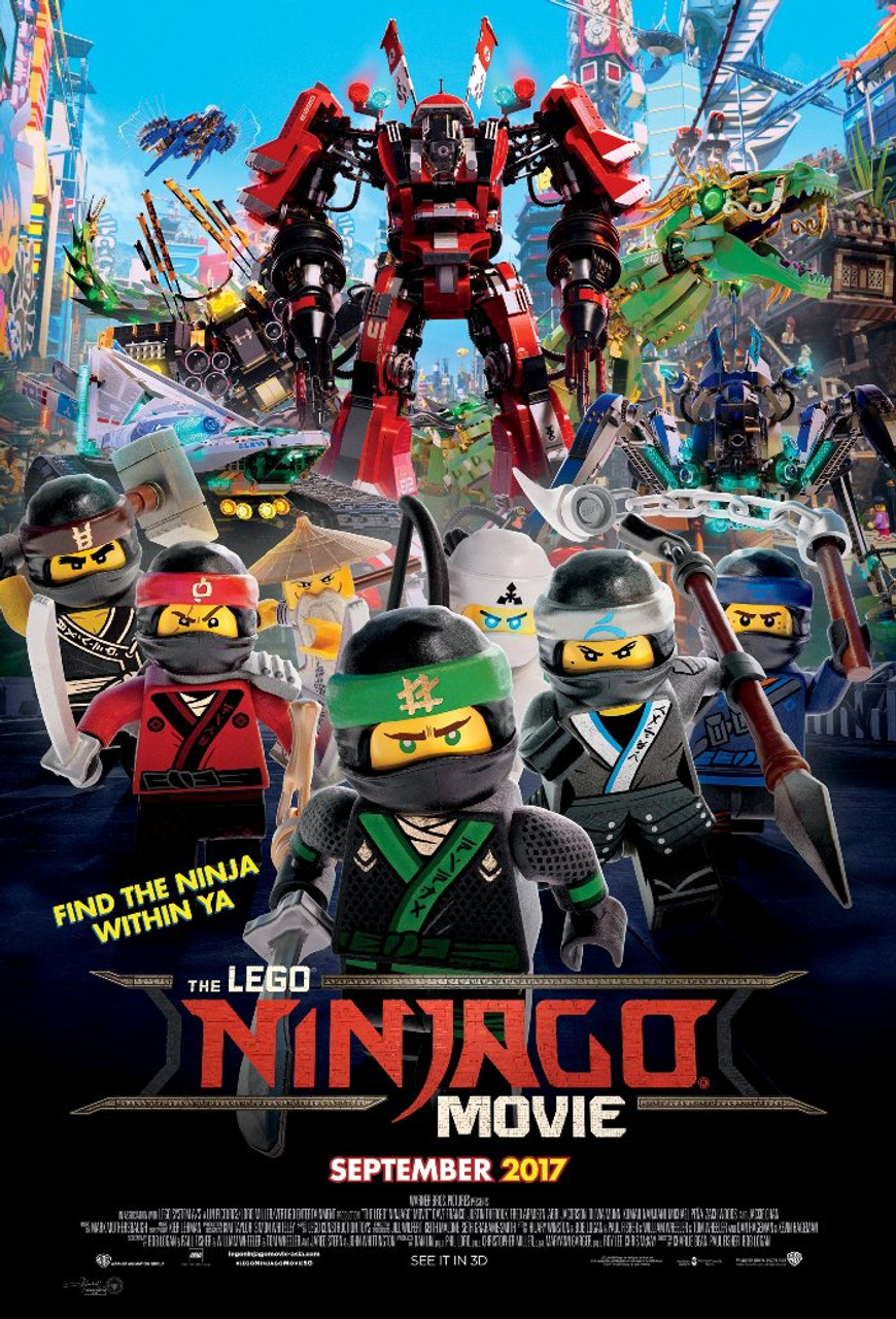 The Lego Ninjago Movie Movie Poster Print 27 x 40 Item MOVCB17555