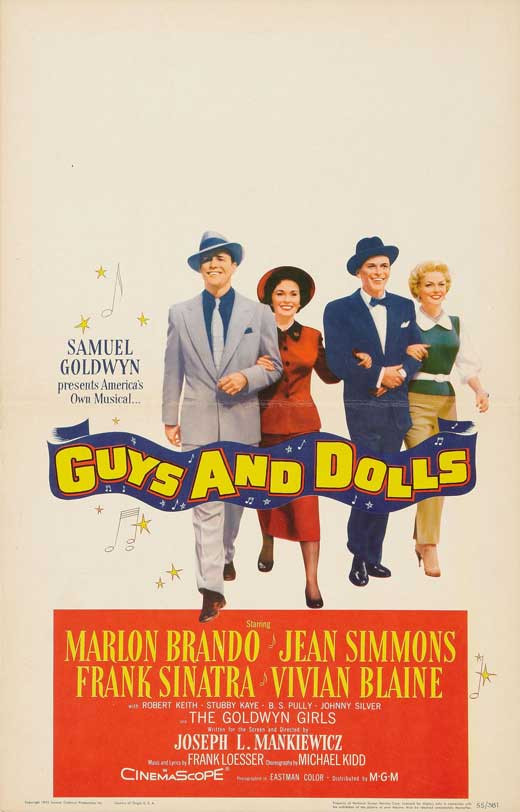 Guys and Dolls Movie Poster Print (11 x 17) Item